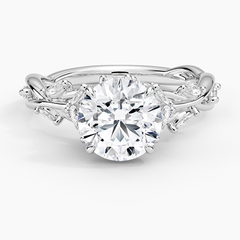 Secret Garden Lab Grown Round Diamond Engagement Ring