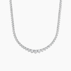 Melrose Diamond Necklace (7 2/5 ct. tw.) in 18K White Gold
