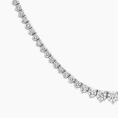 Melrose Diamond Necklace (7 2/5 ct. tw.) in 18K White Gold