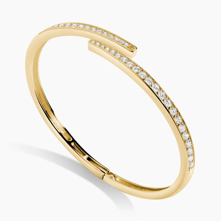 Sonya Lab Diamond Wrap Bracelet (1 1/2 ct. tw.) in 18K Gold